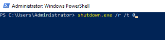 Windows Server restart